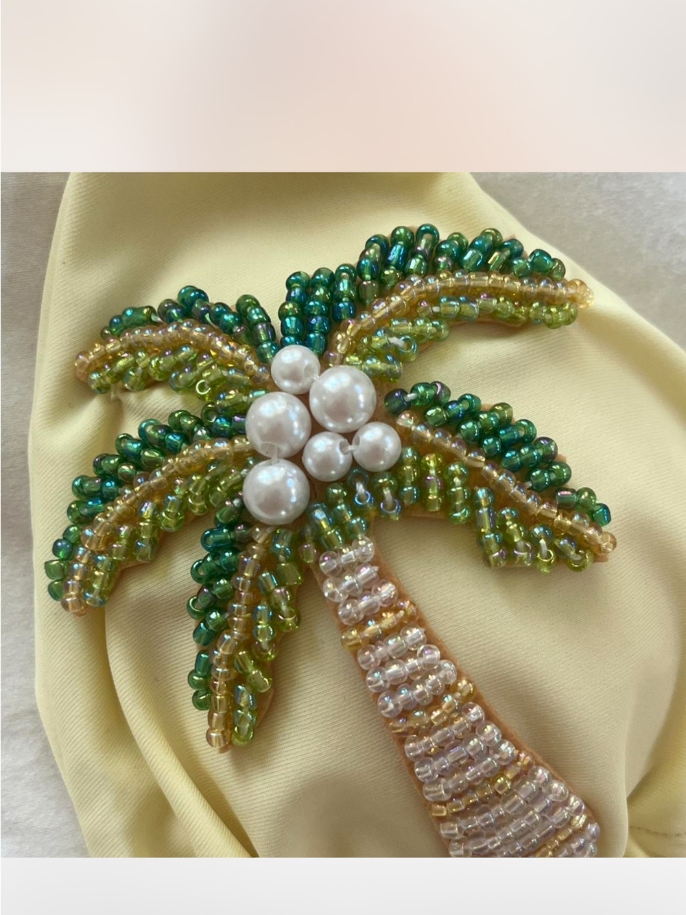 Bali beaded Palm tree bikini 🌴 - Picture 5 of 7